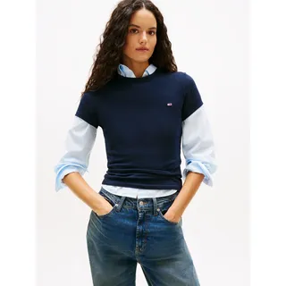 Tommy Hilfiger TJW SLIM C-NECK TEE Blau XL