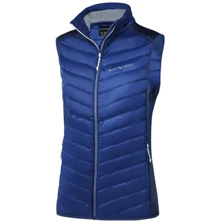 Black Crevice Damen ärmellose Weste, blau, 36
