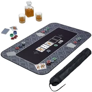 Relaxdays Pokermatte (Deutsch), Gesellschaftsspiel