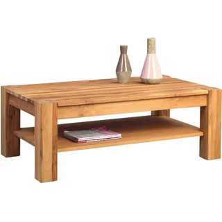 M2 Kollektion Nils Couchtisch, Holz, wildeiche, 120 x 70 x 45 cm