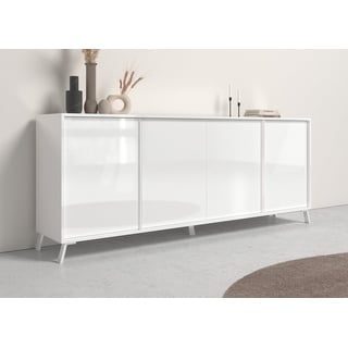 INOSIGN Sideboard »City«, Breite ca. 205 cm, weiß