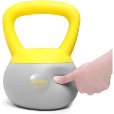 PROIRON Weich Kettlebell, Kugelhantel | 2-10kg | Starter-Sets | Freundlich für Benutzer und Boden, Ideal für Beginner Hause Kettlebell Training Gemacht