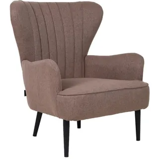 Svita Relaxsessel Arthur Stoff , Braun , Textil , 76x89x78 cm , Wohnzimmer, Sessel, Ohrensessel