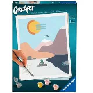 Ravensburger CreArt Malen nach Zahlen 1 St. Weiß