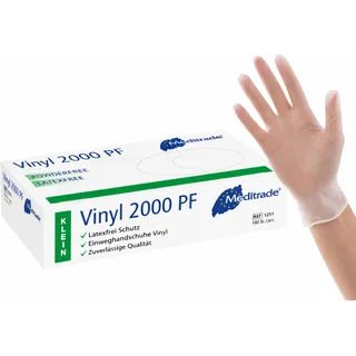 Meditrade Untersuchungshandschuhe Vinyl 2000 100 St.