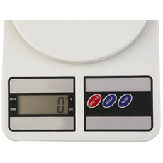TEMPO DI SALDI Elektronische Küchenwaage LCD Taste Tara-Haus wiegt von 1 g bis 7 kg