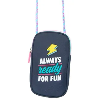 Mr. Wonderful - Tasche für Handy - Always ready for fun - Unisex - Klein - Bunt (Multicolored) - Bucket - Polyester