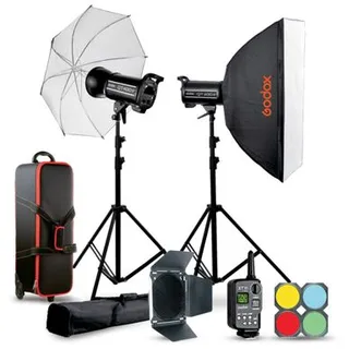 Godox Studioblitz Kit (2x QT400II-M & Zubehör)