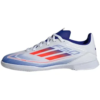 Adidas F50 League Kids IN Cloud White / Solar Red / Lucid Blue 33