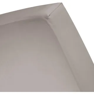 Cinderella Spannbettlaken Baumwolle-Satin 90 x 210 cm grau