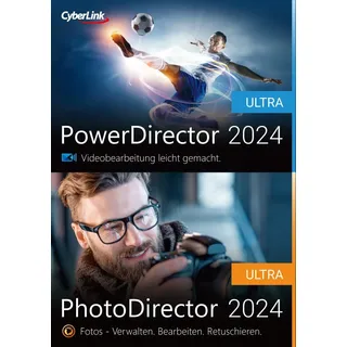 Cyberlink PowerDirector 2024 Ultra & PhotoDirector Duo - [PC]