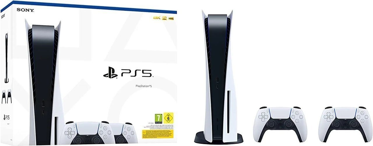 Bild von Playstation 5 Disc Edition + 2. DualSense Wireless Controller