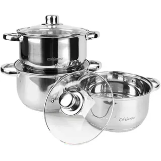 Maestro Mr-kochgeschirr 2020-6m 6 Einheiten - Stainless Steel - One Size