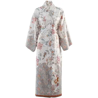 Bassetti Vicenza Kimono, aus 100% Baumwollsatin, in der Farbe Beige 41, Größe: L-XL - 9325968
