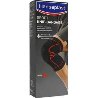 BEIERSDORF Knie-Bandage 1 St Schwarz L/XL