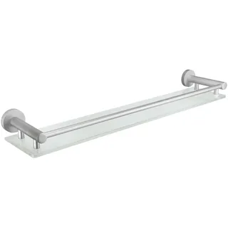 KLEINE WOLKE Duschablage »Apollo« Glas/Aluminium, weiß