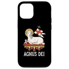 Hülle für iPhone 15 Pro Agnus Dei Sanctus Traditionelle lateinische Messe katholisch