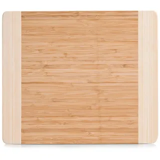 Zeller Schneidebrett Bamboo 34 x 29 cm Bambus Braun