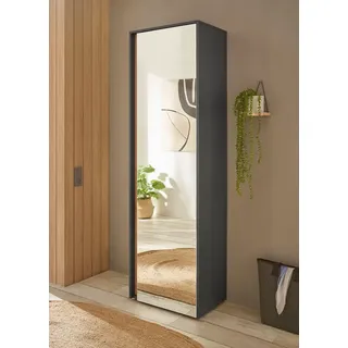 Home Affaire GiRON/CiTY Garderobenschrank 60 x 40 x 200 cm grau