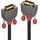 Lindy DVI-Kabel 5 m Schwarz