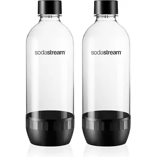 Sodastream 2 Flaschen 1 l schwarz