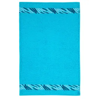 frottana Shadow Gästetuch 30 x 50 cm aus 100% Baumwolle, turquoise