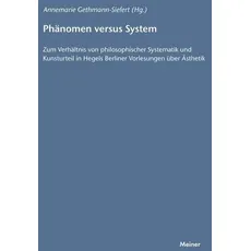 Phänomen versus System