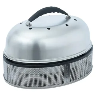Cobb Supreme, Grill, Holzkohle, 1 Zone(n), 8 Person(en), Kessel, Silber - Silber