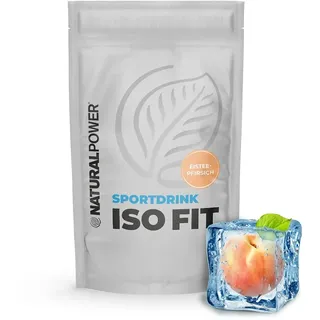 Naturalpower Sportdrink ISO FIT 400g Eistee Pfirsich