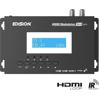 Edision HDMI Modulator 3in1 pro, DVB-T/DVB-C/ISDB-T