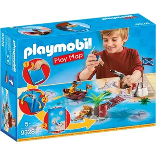 PLAYMOBIL 9328 Play Map Piraten