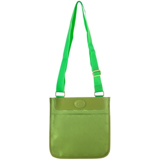 Luigi 81551grn, Damen Umhängetasche, Grün (Green), 5x24.5x24 cm (W x H L)