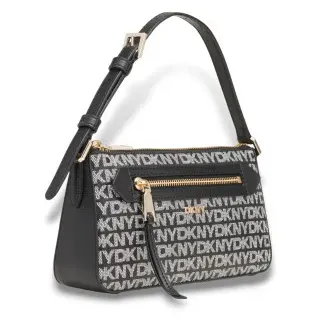 DKNY für Damen. R42HYE18 Bryant Ave Demi Tasche schwarz (OSFA), Lässig, Synthetisch