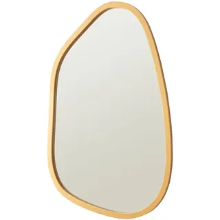 [en.casa] Wandspiegel Filiano 58 x 80 cm Goldfarben