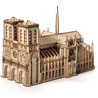 SCHÖNE IDEE Holzpuzzle 3D-Modell von Notre Dame E017