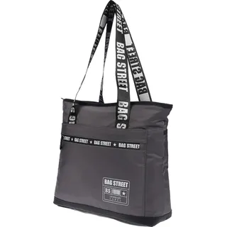 Große Tasche Reisetasche passend Handgepäck Sporttasche Weekender Bag Dame Grau - Grau