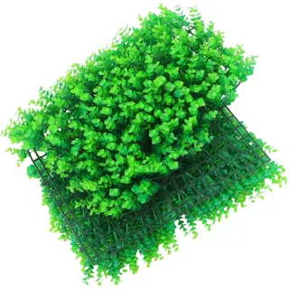 Cabilock Künstliche Pflanzenwand 23.62X15.75 Zoll Kunstrasen Matte Für Wanddeko Balkon Wohnzimmer Garten Natürliche Grüne Optik Wiederverwendbar