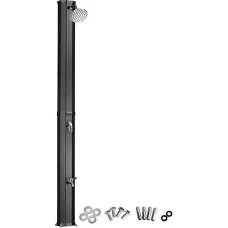 Tectake Solardusche Ofanto schwarz 35 l