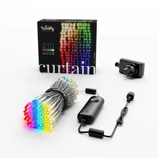 Twinkly LED-Lichterkette 2 m Transparent RGB+Weiß