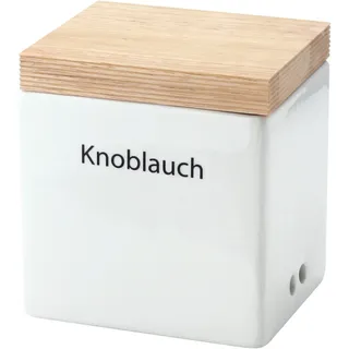 Continenta Zwiebeltopf eckig weiß 14 x 12 x 15,5 cm 1 l