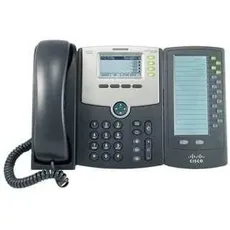 Cisco SPA 500S: 32-Tasten-Erweiterungsmodul, Telefon, Schwarz