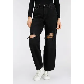 Levi's® Weite Jeans »BAGGY DAD«, im Baggy Style mit Destroyed Effekten, schwarz