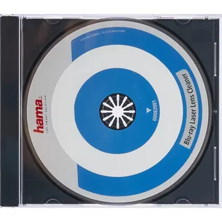 Hama Linsenreiniger für Blu-Ray Player (kompatibel mit 3D Blu-Ray und Playstation)