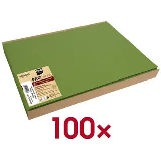 ProNappe Platzsets grün 30,0 x 40,0 cm, 100 St.