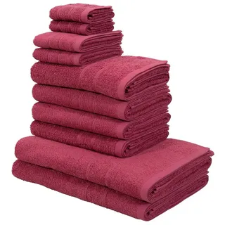 OTTO home Inga Handtuchset 5-tlg. lila