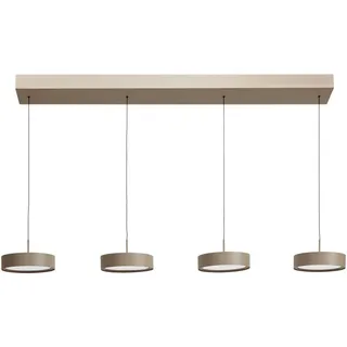 Dieter Knoll Led-Hängeleuchte , Sandfarben , Metall , Uni , länglich , 17.5x180x118 cm , RoHS, Ce , höhenverstellbar, 3 Helligkeitsstufen , Nur In Filialen Erhältlich