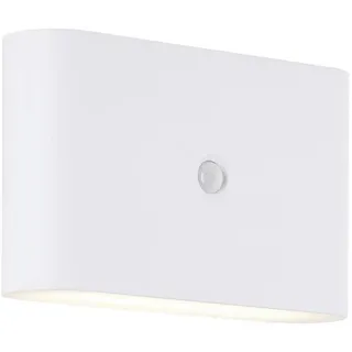 Brilliant Xino G80605/05 LED-Außenwandleuchte mit Bewegungsmelder LED LED fest eingebaut 34 W Weiß