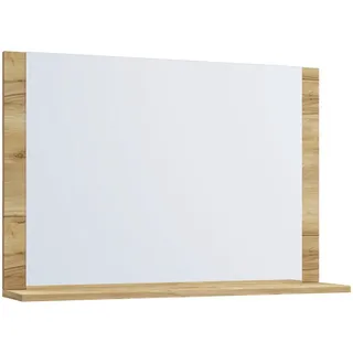 VCM Mid.you Wandspiegel Eiche Honig rechteckig 80x55x17 cm