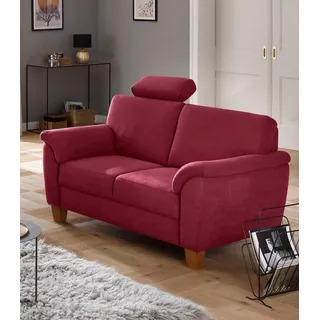 OTTO home Couch Mikrofaser 2-Sitzer Rot