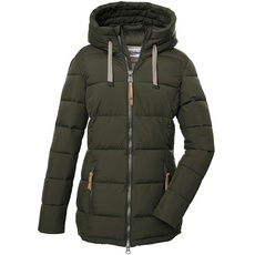 Bild Damen Winterjacke mit Kapuze/Funktionsjacke in Daunenoptik GW 12 WMN QLTD JCKT, dunkeloliv, 50, 39835-000